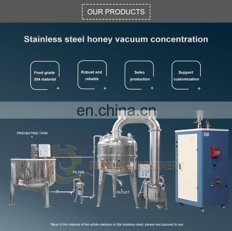 Customized Honey Thicker Professional Honey Extraction Machine Honey Refining Machine