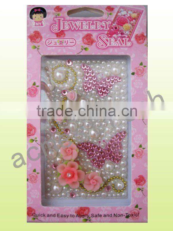 2011 Lovely mobile phone sticker