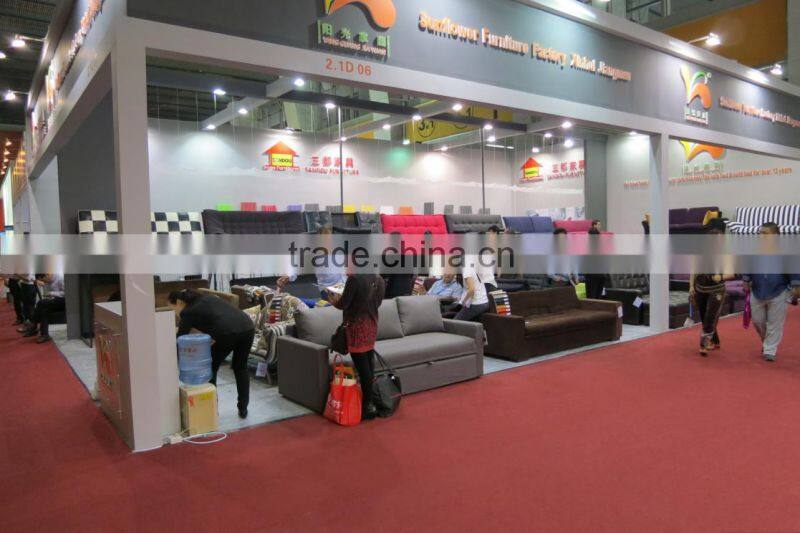 Pu Chesterfield Leather Corner Sofa Bed With Storage