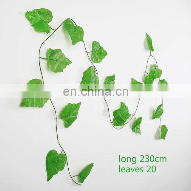 Green Silk Artificial Hanging Ivy Leaf Garland Plants Vine Leaves Diy For Home Decoration Garden Party Decor