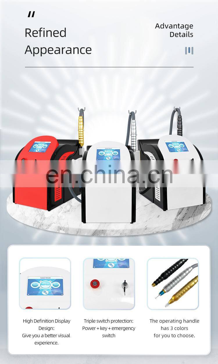ND YAG Picosecond Carbon Peeling Laser Pigment Remover Eyebrow Tattoo Removal Machine Factory Price