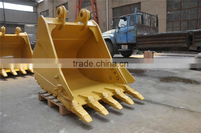 heavy duty/rock bucket for CAT excavator 320D 0.8/1/1.1/1.19/1.34 cbm