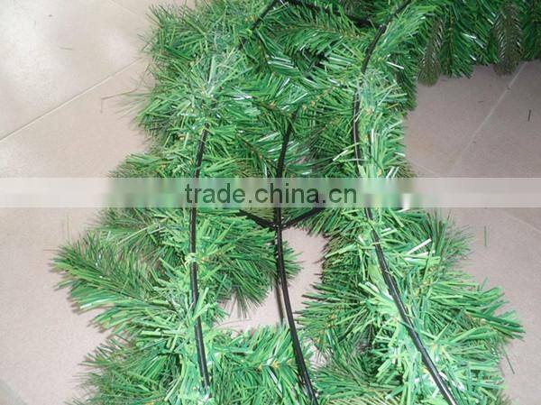 Plastic Christmas Ball Garland,Plastic Christmas Balls With Opening,Custom clear plastic christmas pvc garland