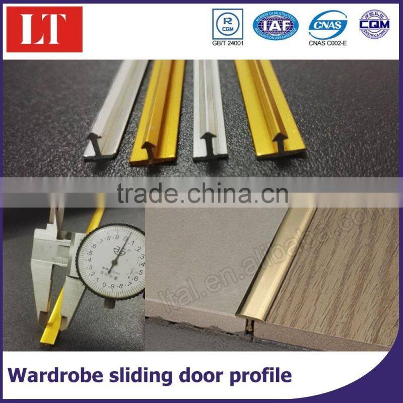 small t profile edge banding aluminium frame