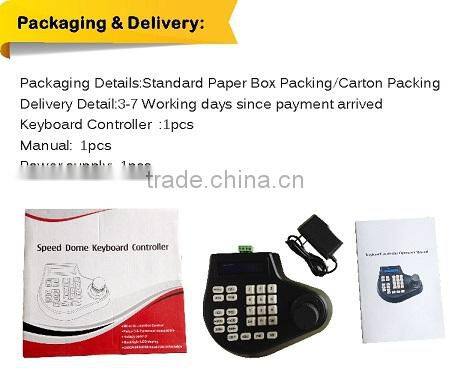 Analog 3D Mini PTZ Keyboard Controller RS485 3D keyboard controller
