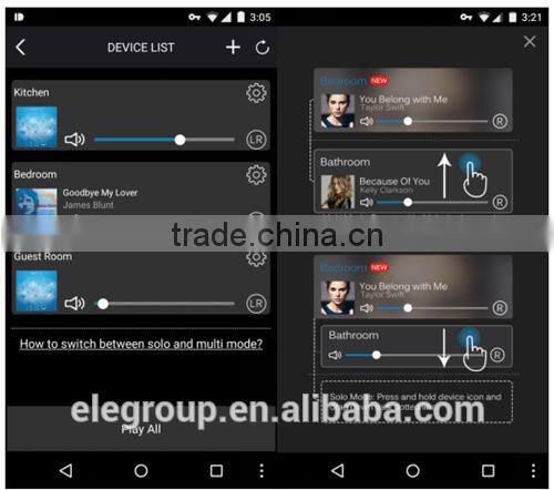 2016 New arrival !!! Wireless Multi-Room Sound Streamer M5 wifi music receiver