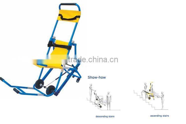 High Quality Folding Stair Stretcher With wheels