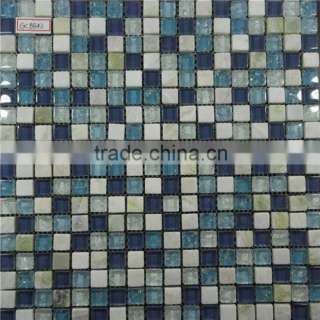 backsplash decorative glass mosaic tile
