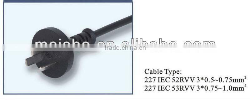 China 3 pins eu au to us ac power plug adapter travel converter