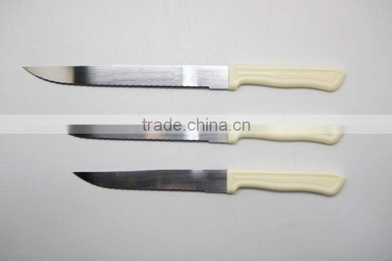 PP Handle Stainless Steel Steak Knife/Kitchen Tool