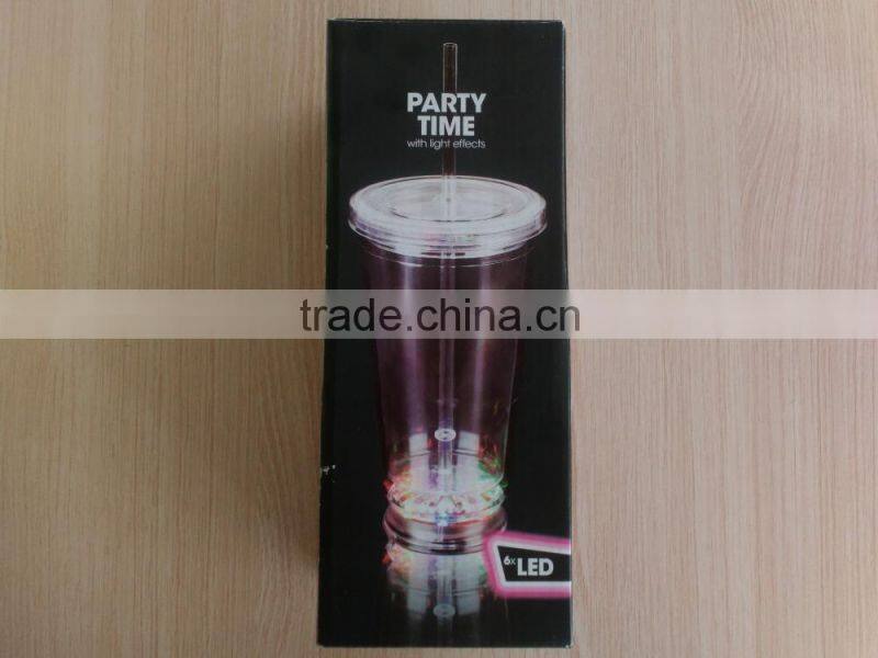 LED light cup soda cups for party decoration flashing cup