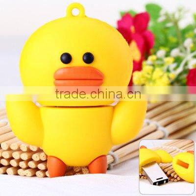 16GB Capacity Duck Style USB 2.0 Flash Memory U Disk for Compute