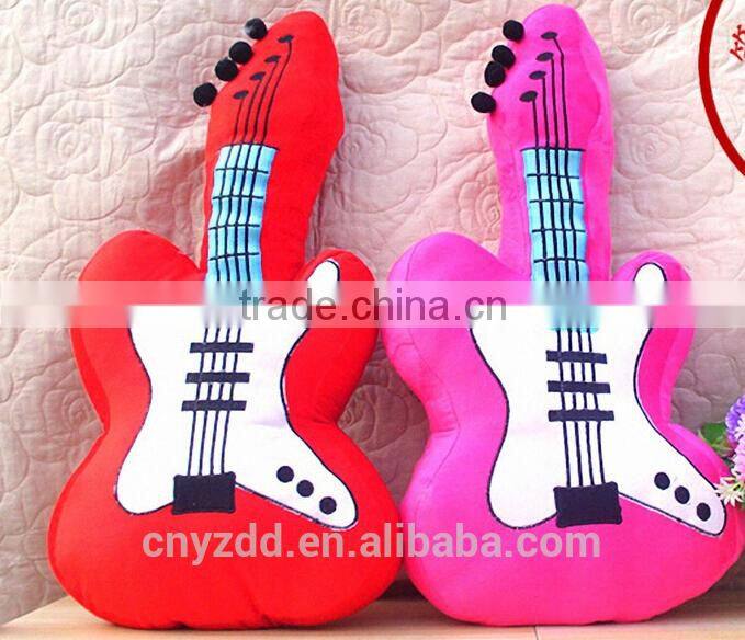 Lovely Guitar Stuffed Toys/High Quality Stuffed Guitar Toy/Stuffed Huggable Toy Guitar