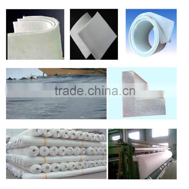 300g no woven geotextile polyester filter fabric for impermeable