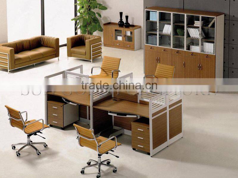 Unique Home study Wooden Table Workstation/ 2 seater Office Cubicle ( SZ-WS435)