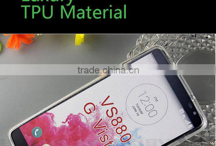 New Design Phone Case 2016 Silicon Case Ultra Thin Mobile Phone For LG G VISTA VS880 Floating Waterproof Cell Phone Cases
