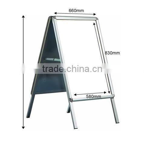 A Board Pavement Sign Poster Display Stand Advertising Board