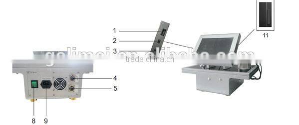 Professional 4 in 1 new 1M/40KHz ultra lipo cavitation rf equipment for slimming