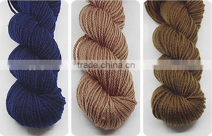 Handknitting skein yarn 100%cotton/acrylic 21S for art hand toys