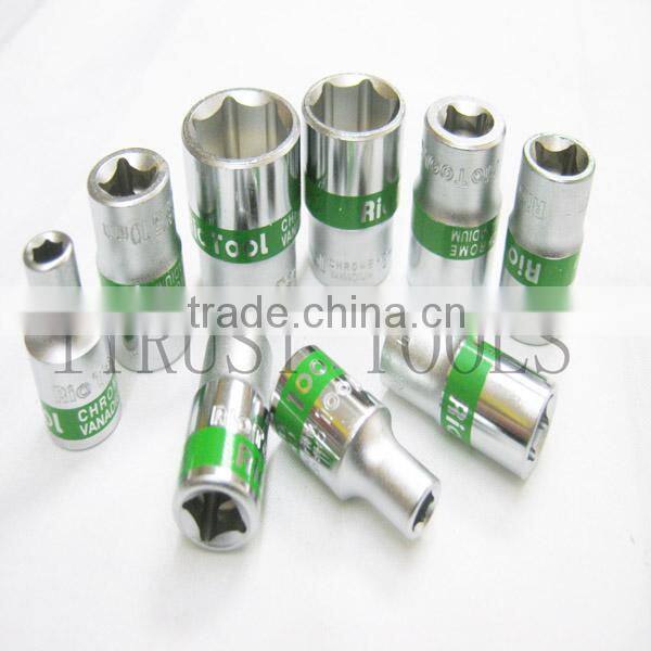 12PCS 1/2" Ratchet wrench and socket set 4012AAP GS KING TOOLS made in china