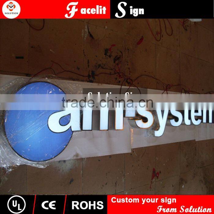 aluminium light box used outdoor box signs