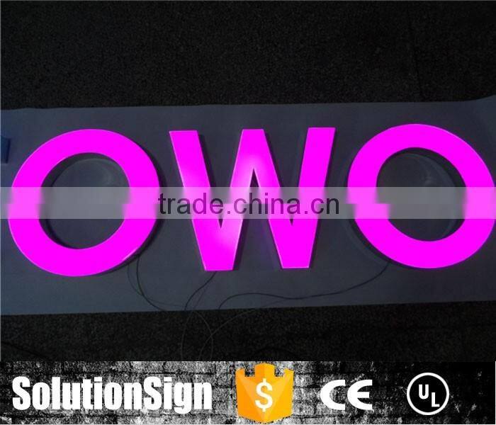 Custom Made Outdoor 3D LED Company Logo Sign Custom LED Signs