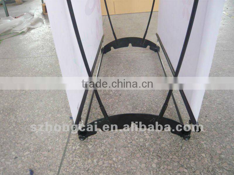 fish type double side show screen