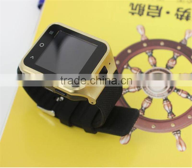 5.0M camera 3G WCDMA 2100 WiFi GPS smart watch android 4.4