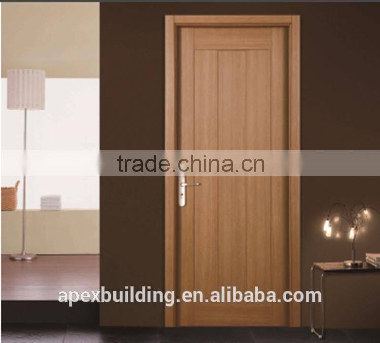 White primed PVC door panel veneer door flush doors design