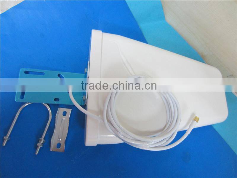 800-2500mhz Outdoor Antenna 3G GSM Outside Directional LPDA Antenna for Signal Booster Repeater with 10m Cable