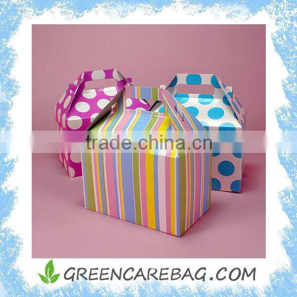 Beautiful customized carboard gift packaging box