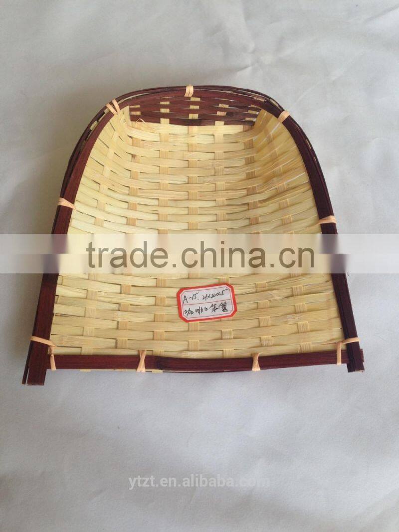 bamboo fruit basket for home storage