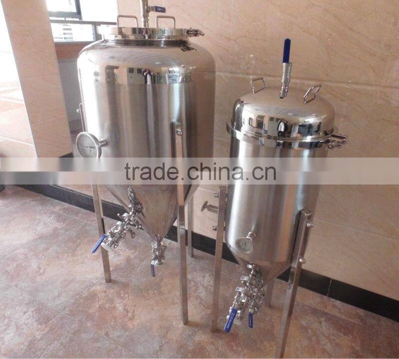 Hot sale 50L-6000L Jacketed Beer Conical Fermenters/Fermentation tanks