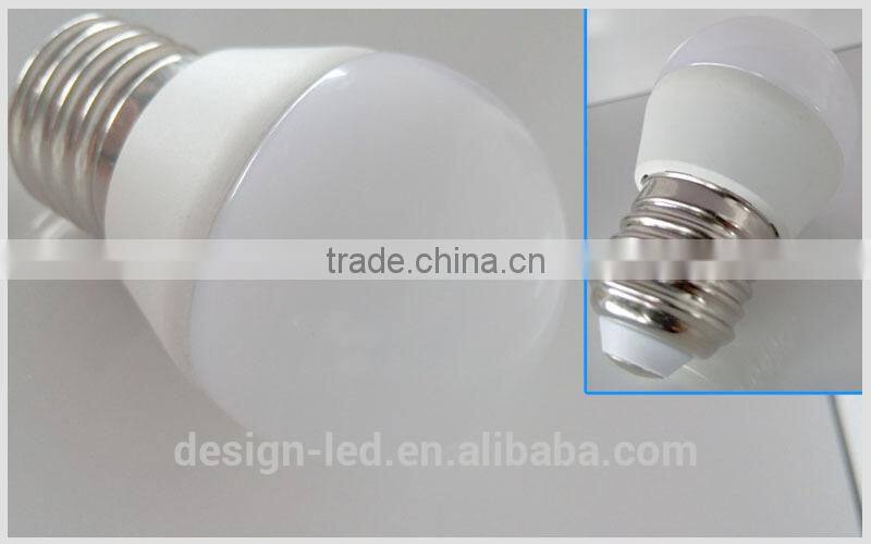 G45 E27 LED Global light bulbs 235V 2W LED Light LED Plastic Lamp E27 G45 light