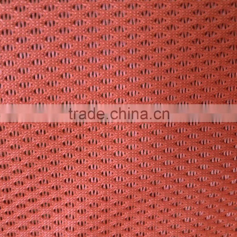 2016 new Washable single bi-color mesh cloth Hexagonal Mesh Fabric For Bag/shoes/tent