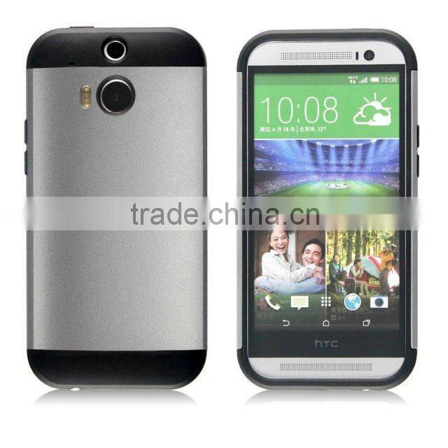 Accessories For The HTC One M8 Slim Hard Shell Tough Armor Case Cover