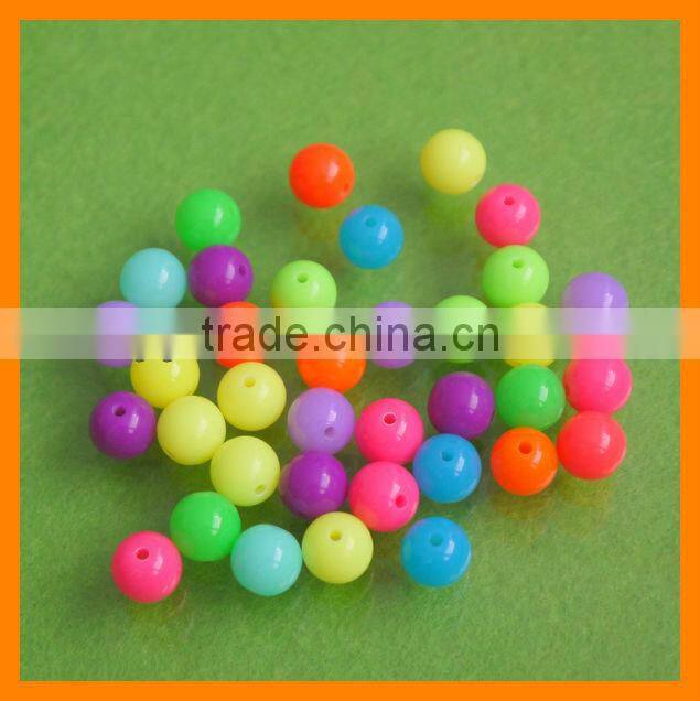 Latest 4mm Hole Round Loose Jewelry Beads
