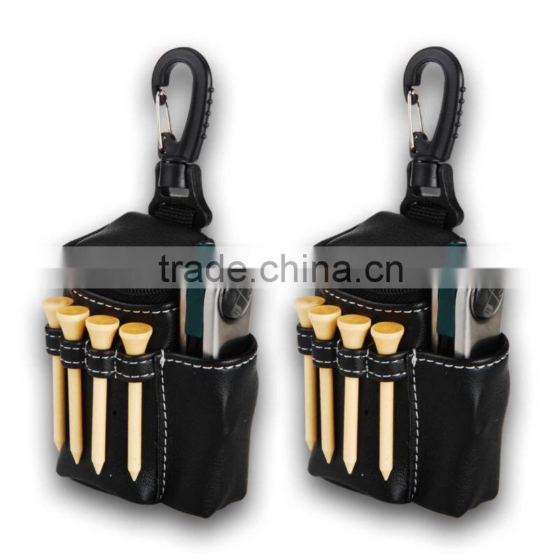2 pcs Golf Multi-tool Brush Marker Pen Divot Pitch Holder Wooden Tees Golf Bags