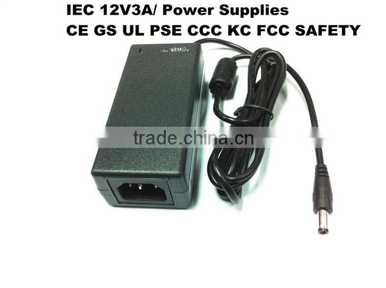 power adapter 12V3A