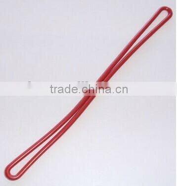 personalized maroon plastic loops (M-LP036)