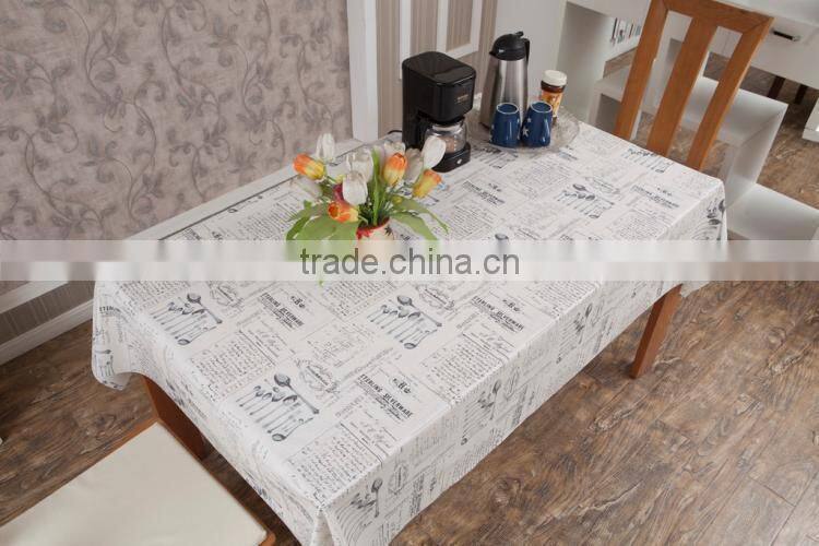 waterproof dining table cloth ,table cloths factory ,table cover ,dining table
