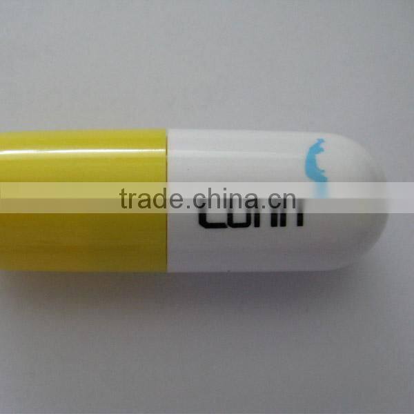 Hot Sale Promotional Round Capsule USB Flash Drive