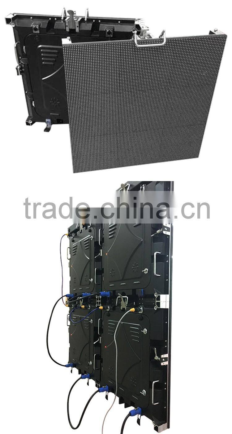 high brightness waterproof full color Die-cast aluminum cabinet outdoor advertising screen panel display led