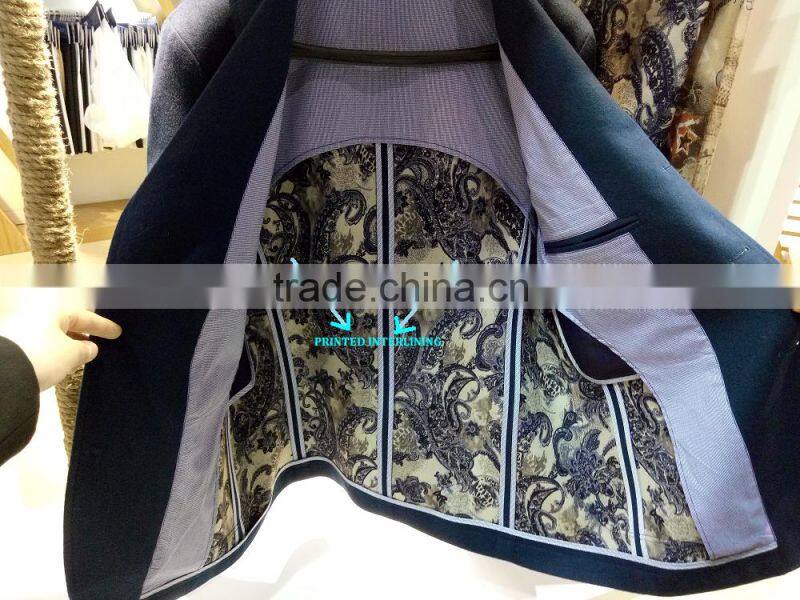 polyester top grade fusible interlining for collar and cuff of shirt