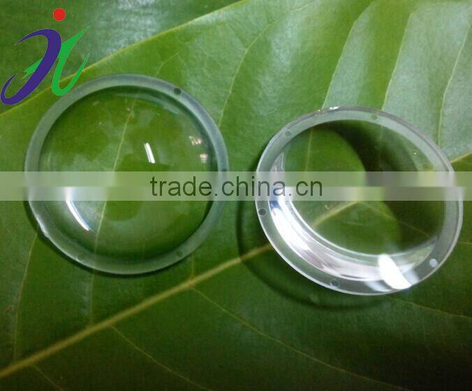 Acrylic aspheric Plano convex lens 29mm diameter 21mm focal length led optical lens