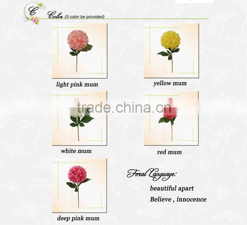 import china silk chrysanthemum for decoration