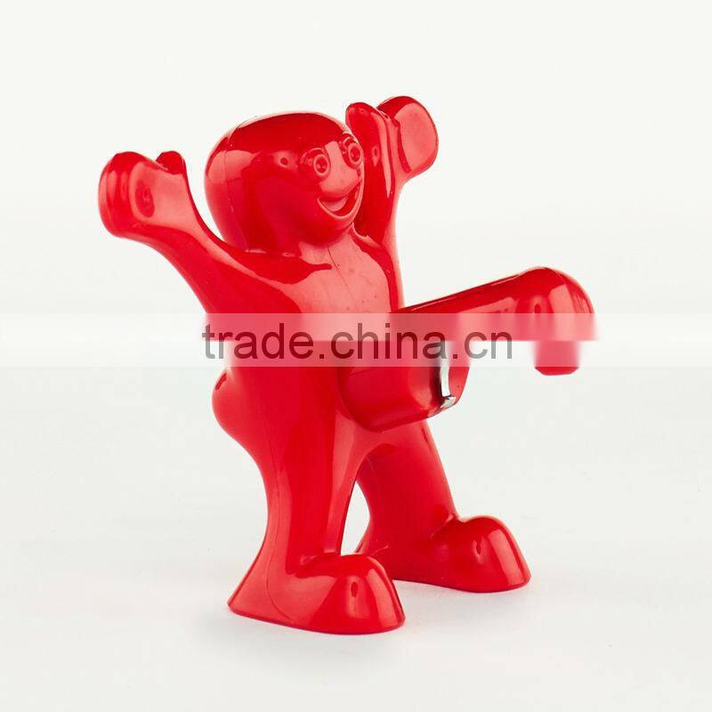Resin bottle opener Happy Man, beer bottle opener, cute bottle opener