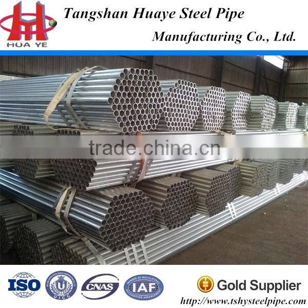 Scaffolding used galvanized steel pipe