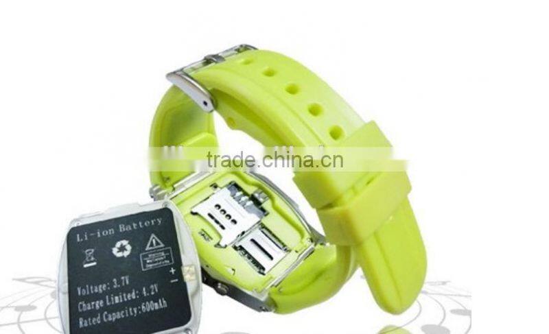 Quad Band 1.6 inch touch screen watch phone,support java, msn, mp4 .1.3m camera