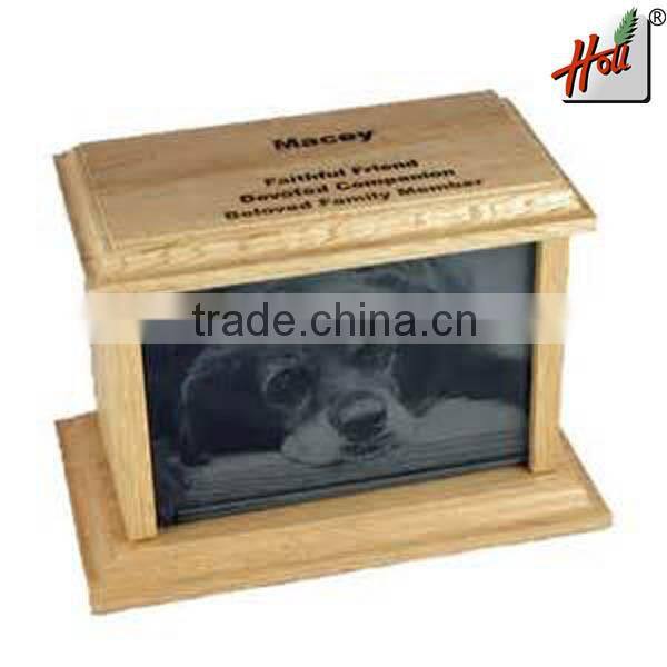 2015 Fancy wooden pet ash box for sale HCGB8120